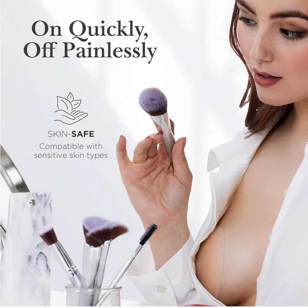 Nippies Skin Silicone Covers Original B6 - size S/M - Cream (lightest shade) - Picture 7 of 9